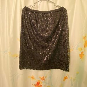 Bob Mackie Wearable Art Pencil Skirt-Final Price